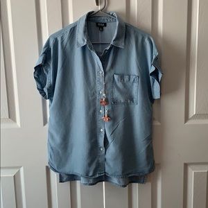 A.N.A  denim blouse